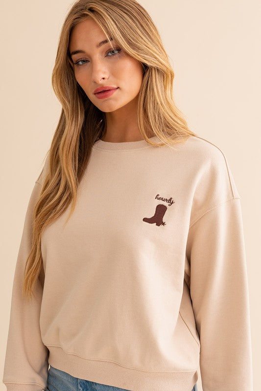 HOWDY SWEATSHIRT